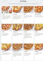 Menu Pizza Hut - Les pizzas