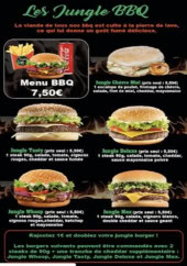 Menu Jungle b - Les jungles bbq