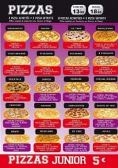 Menu N 10 burger - Les pizzas