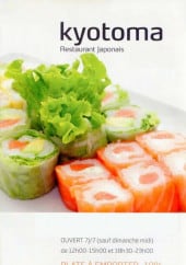 Menu Kyotoma - Carte kyotoma
