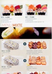 Menu Kyotoma - Menu mixte