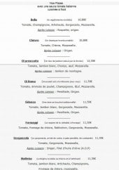 Menu A Toutes Faims - Les pizzas traditionnelles