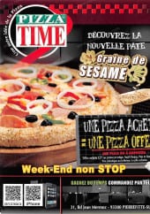 Menu Pizza time - Carte et menu pizza time Pierrefitte sur Seine