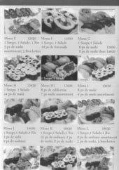 Menu Sakura - Les menus suite