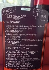 Menu Le Rencard - Les salades 