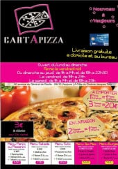 Menu Carta'pizza - Carte et menu Carta'pizza Vaujours