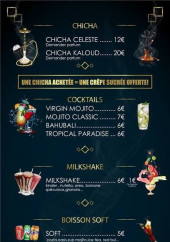 Menu Le Kolam - Les boissons