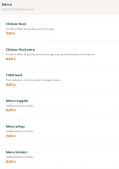 Menu Taqwa - Menus