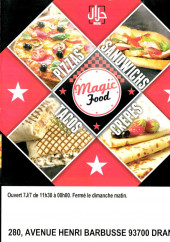 Menu Magic food - Carte et menu Magic food Drancy