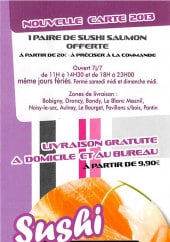 Menu Sushi Street - carte et menu Sushi Street Drancy