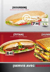 Menu Family Burger - Les sandwichs