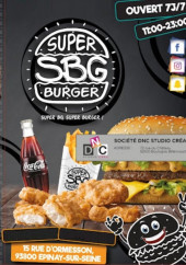 Menu SBG Burger - Carte et menu SBG Burger Épinay sur Seine