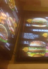 Menu Tonota - Burgers