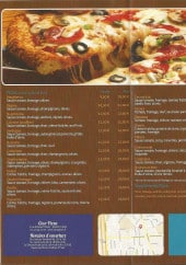 Menu Coco Pizza - Les pizzas