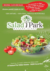 Menu Salad Park - Carte et menu Salad Park Ivry sur Seine