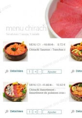 Menu Zen Shushi - Les Menus Chirashis