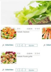 Menu Zen Shushi - Les Salades