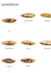 Menu Cristal burger - Les sandwiches