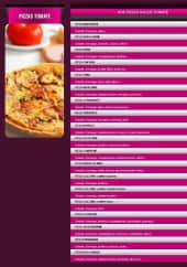 Menu Pizza good time - Les pizzas sauce tomate
