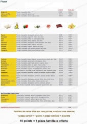 Menu L' arbre a Pate - Les pizzas