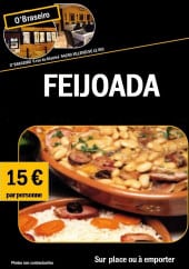 Menu O'braseiro - La feijoada
