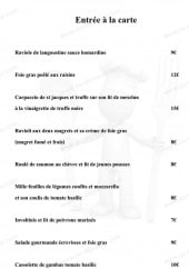 Menu Domichef - Les entrées