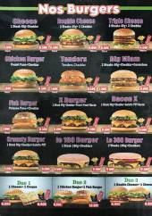 Menu Ben's food - Les burgers