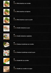 Menu Le Saigonnais - Les entrées