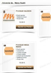 Menu Buzz Sushi - Les Menus Sushis