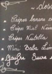 Menu Pizza Mario - Desserts