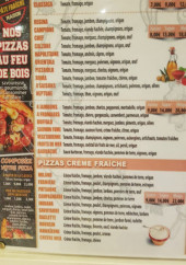 Menu Le Fournil - La carte