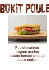 Menu Safari Delices - Bokit poulet