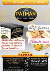 Menu Patman - Carte et menu patman cergy