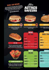 Menu Bagel Strip - Les autres saveurs