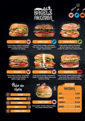 Menu Bagel Strip - Les bagels