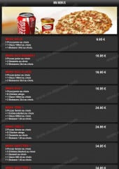 Menu Mia Pizza - Les menus 