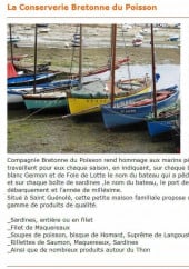 Menu Aux Cépages d'Ermont - Les poissons