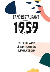 Menu Café Restaurant 19.59 - Carte et menu Café Restaurant 19.59 Garges lès Gonesse