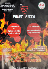 Menu Point Pizza - Carte et menu point pizza