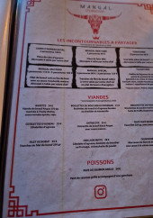 Menu Mangal - Les incontournables, viandes, ...