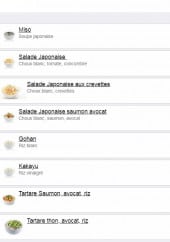Menu Aux Baguettes d'Asie - Entrées