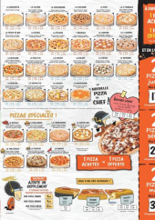 Menu Pizza Time - les pizzas