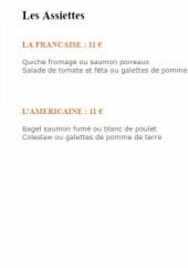 Menu Brunch & Vous - Les assiettes 