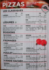Menu Le Four De Marco - Les pizzas