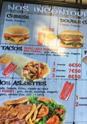 Menu 5ème avenue - Les incontournables