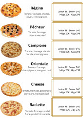 Menu Groslay Pizza - Les pizza base tomate page 2