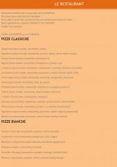 Menu Tesoro Mio - Pizzas