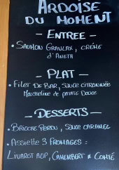 Menu Le Friendly - Exemple de menu