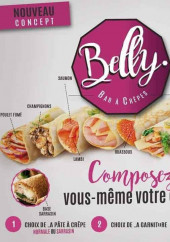 Menu Belly's Food - Compositions crêpes