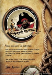 Menu La Rhumerie du Pirate - Carte et menu La Rhumerie du Pirate Saint Francois